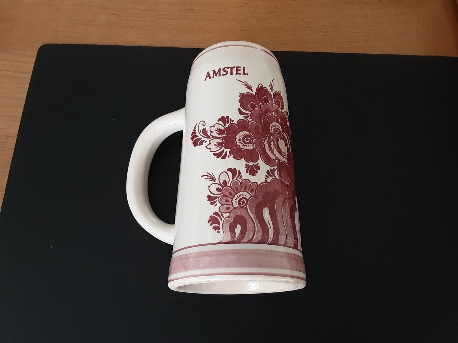 Amstel Bierpul met Delfts Blauw-achtige decoratie, Ophalen of Verzenden