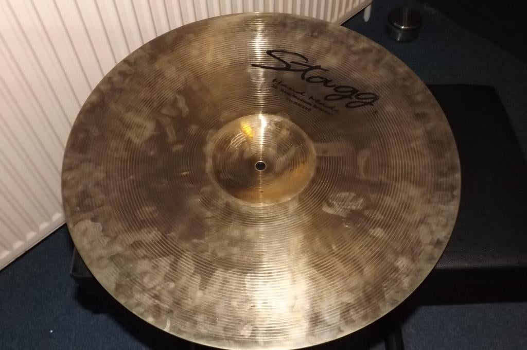 NIEUW!  Stagg ride medium briljant  20 inch  <10061>, Stagg, ., Drums of Percussie, Nieuw