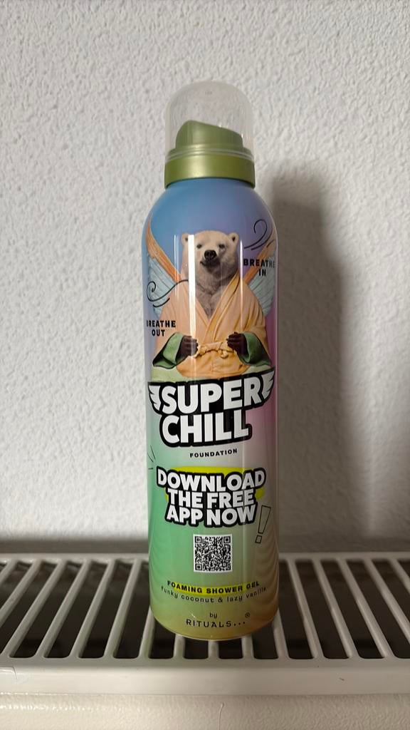5x Rituals Superchill shower foam, Ophalen of Verzenden, Nieuw, Bad & Douche