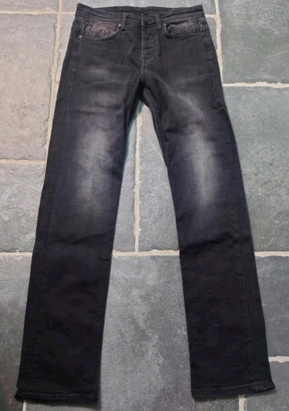 Refill, Straight Fit, W31 L34, zwart, zgan! Rob3134, Zwart, Ophalen of Verzenden, Zo goed als nieuw, Refill