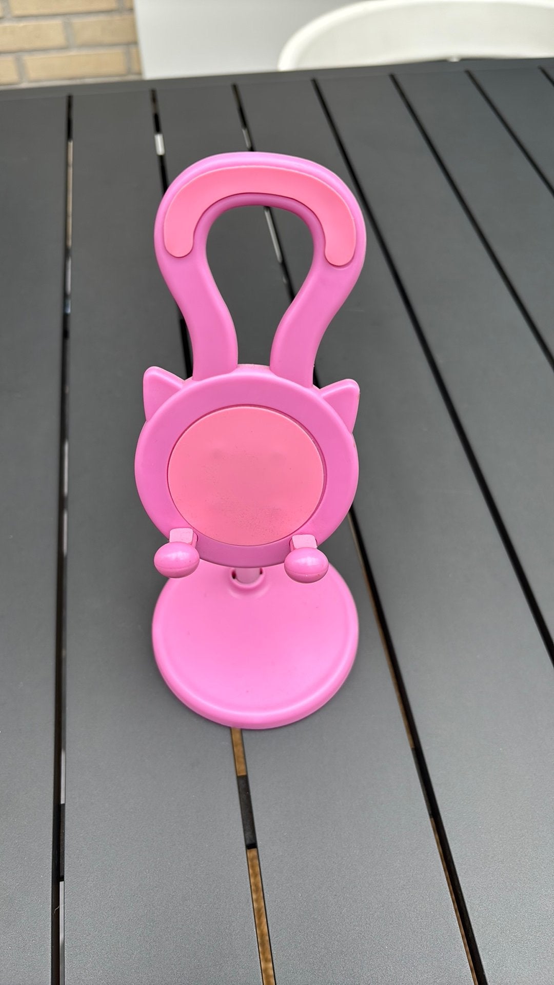 Roze Telefoonhouder Kat Design - Universeel, Ophalen of Verzenden, Zo goed als nieuw, Telefoonhanger of Accessoire, Overige merken