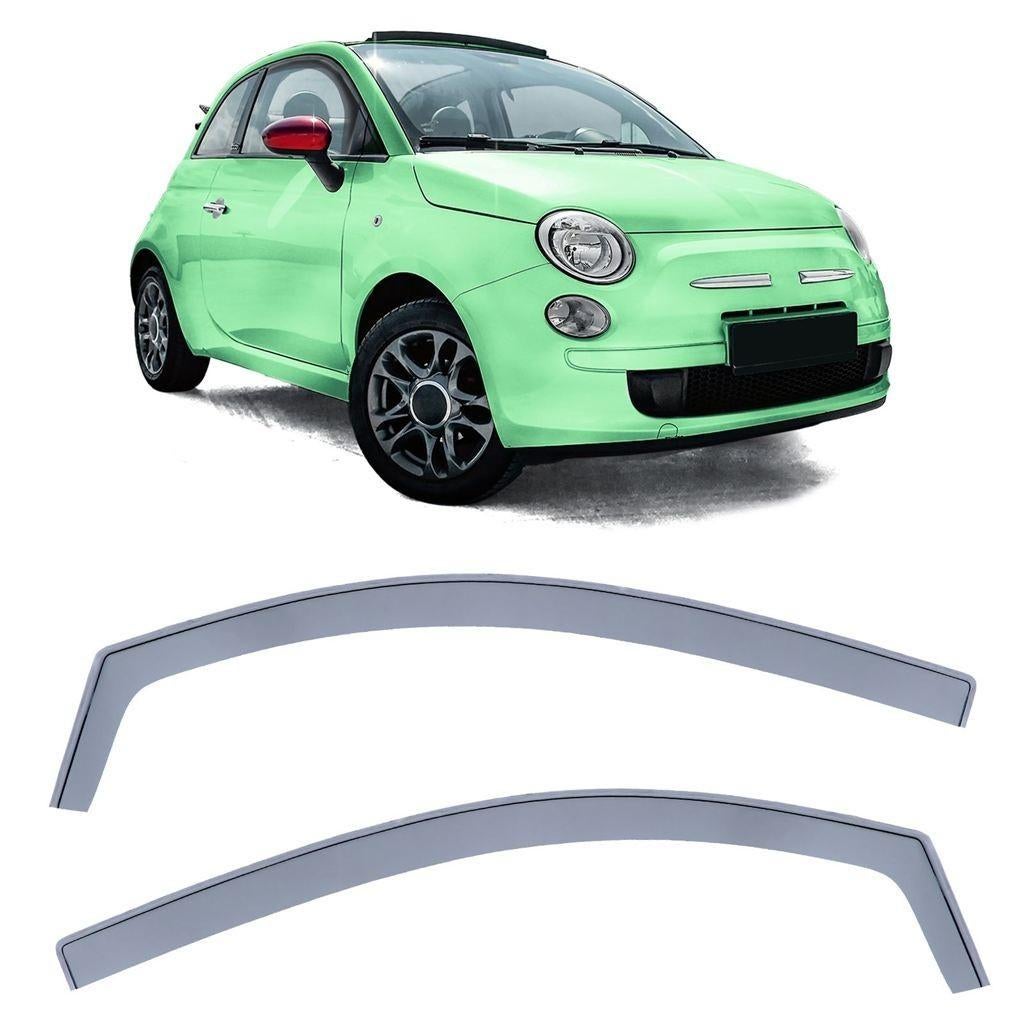 Smoke Zijwindscherm Voor Fiat 500 / 500C Zijwindschermen Zij, Verzenden, Automotive Parts, A.parts@hotmail.nl, Trasmolenlaan 12 3447 GZ Woerden