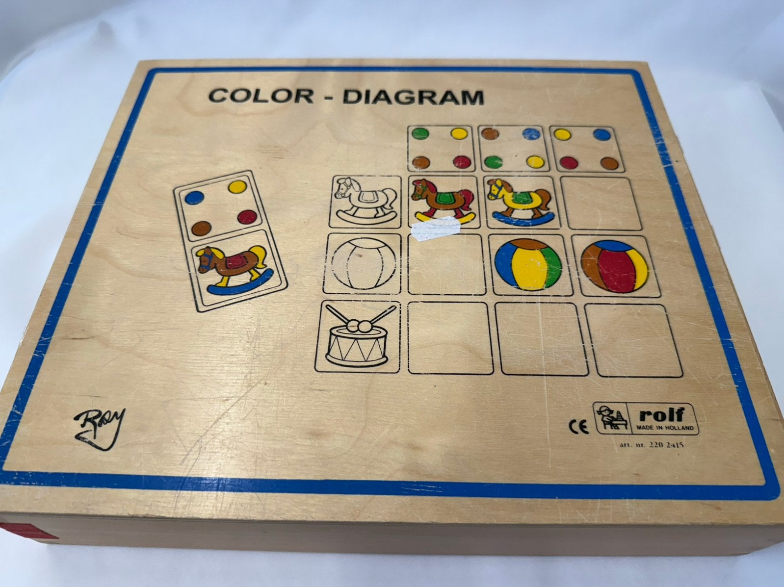 ROLF Color Diagram, Ophalen of Verzenden, Gebruikt, Puzzelen