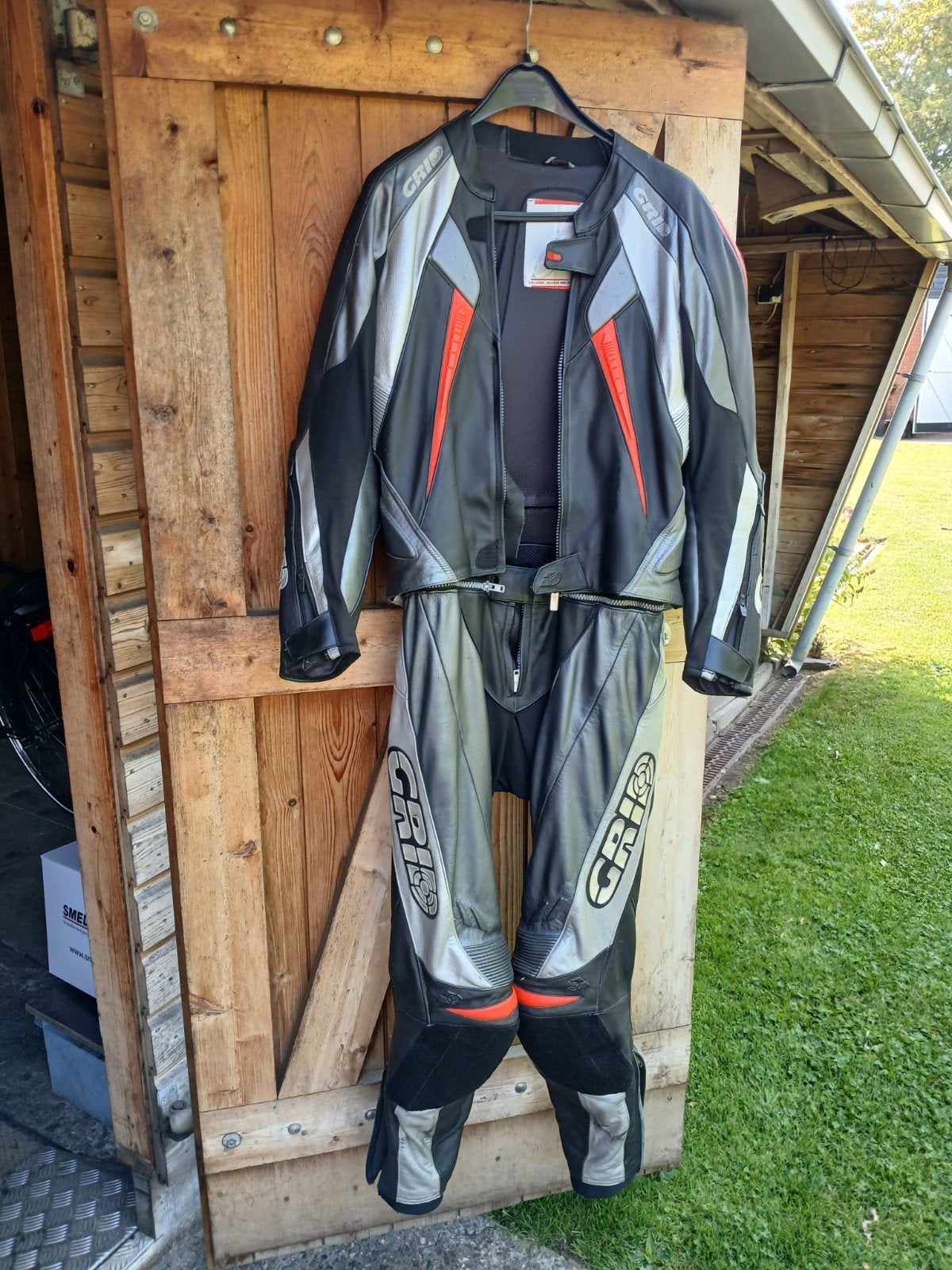 Grip motor combipak, maat 52, Motoren, Kleding | Motorkleding, Ophalen, Tweedehands, Dames