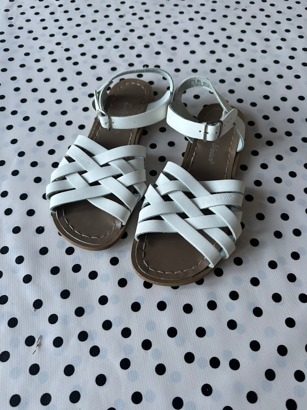 Salt Water Sandals retro wit maat 38 - hele mooie staat, Wit, Zo goed als nieuw, Sandalen of Muiltjes, Ophalen of Verzenden