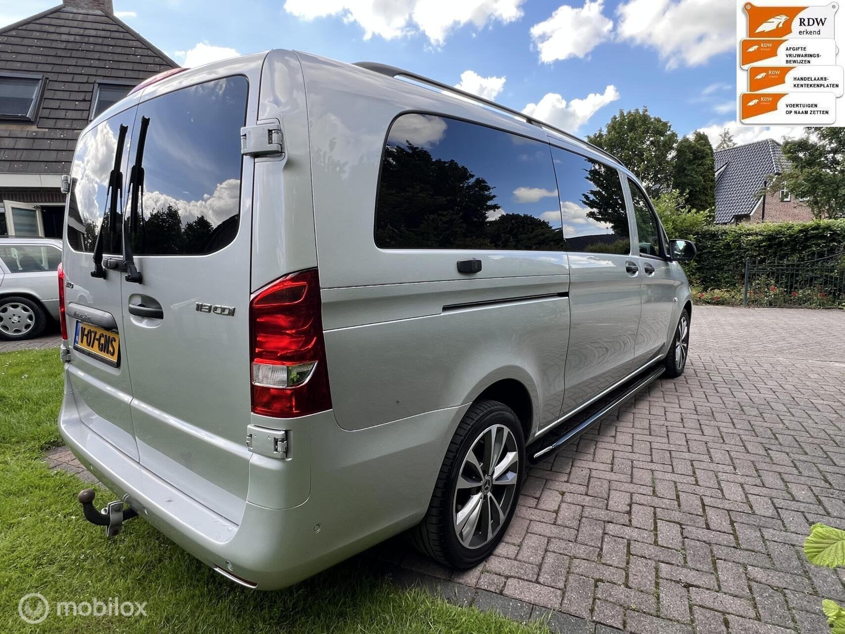 Prachtige Mercedes Vito Bestel 119 CDI 9G Tr Extra Lang 2022, Auto's, Automaat, Gebruikt, Euro 6, 2500 kg