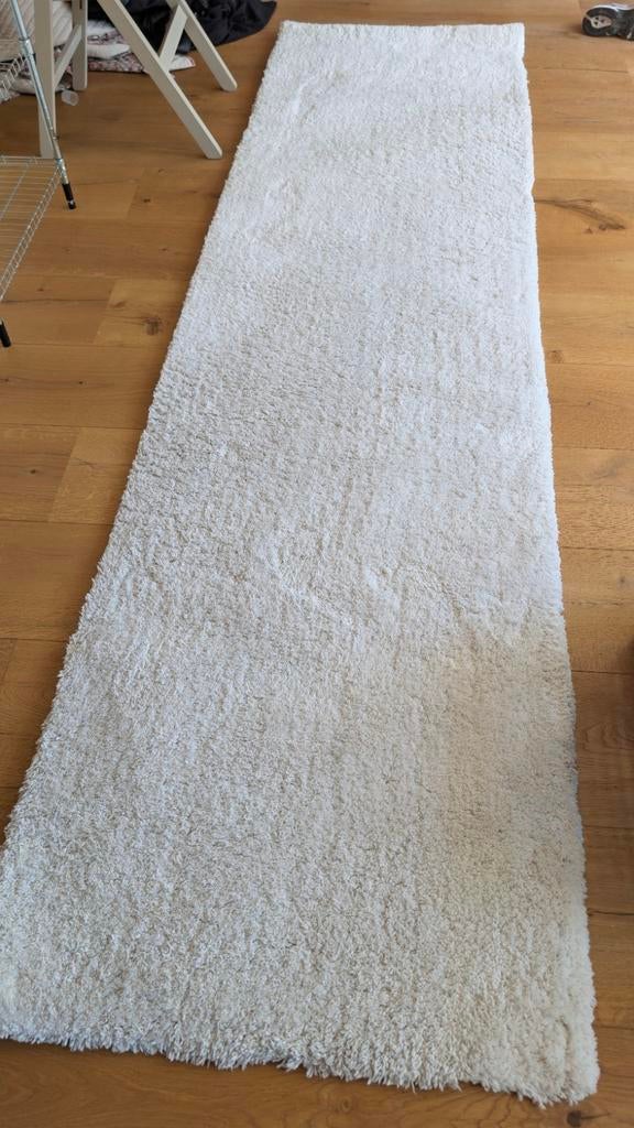 Westwing hoogpolig vloerkleed 80x300 cm, Ophalen, Modern, Scandinavisch, 200 cm of meer, 50 tot 100 cm