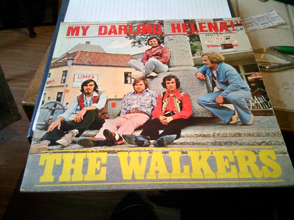 THE WALKERS LP MY DARLING HELENA, Ophalen of Verzenden, Levenslied of Smartlap, 12 inch, Inclusief poster