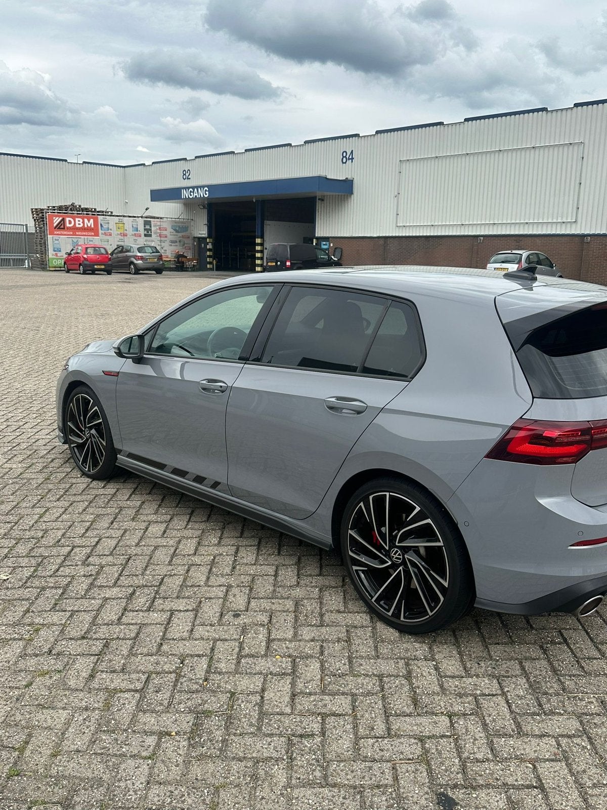 Volkswagen Golf 2.0 Clubsport GTI Nardo Gray 2021, Auto's, 4 cilinders, 1984 cc, 75 €/maand, 301 pk