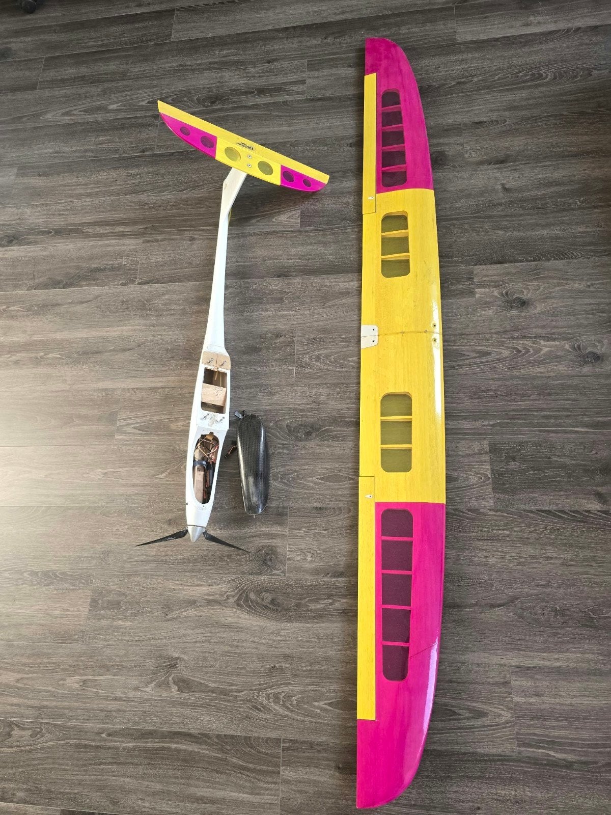Thunder Tiger RC zweefvliegtuig - compleet