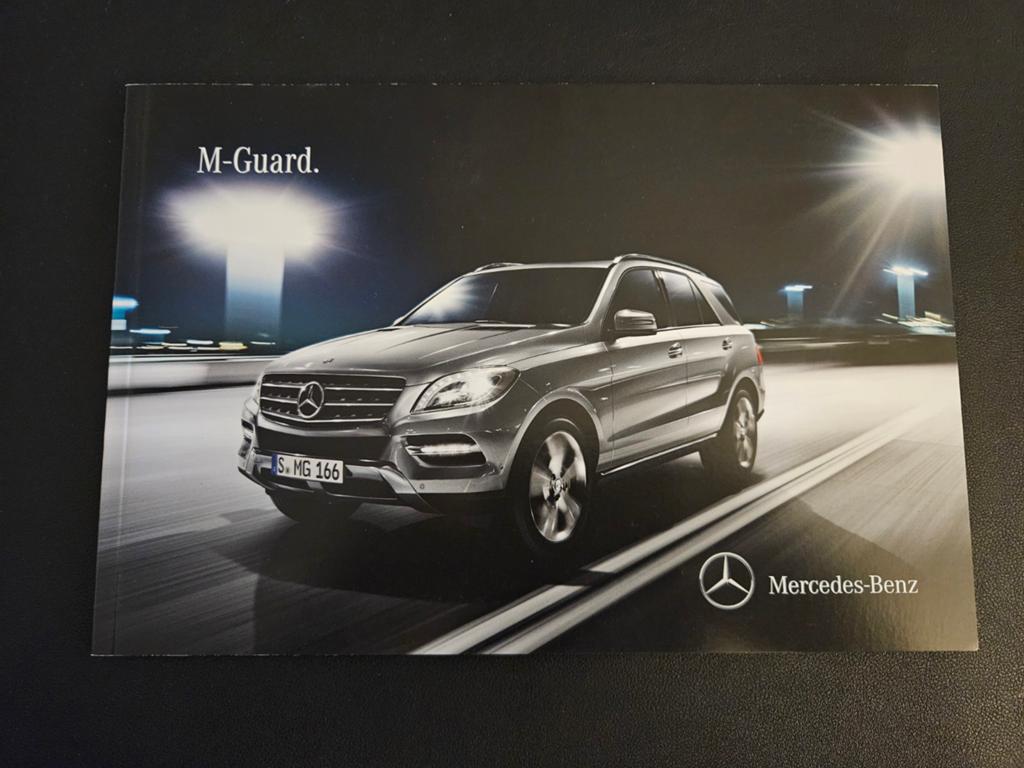 Brochure Mercedes-Benz M-Guard 2014, Ophalen of Verzenden, Zo goed als nieuw, Mercedes