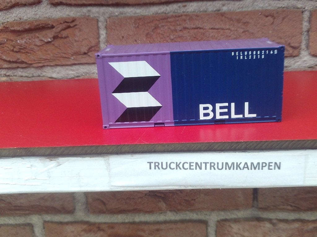 WSI  20  FT  Container  van  Bell., Ophalen of Verzenden, Nieuw, Bus of Vrachtwagen, Wsi