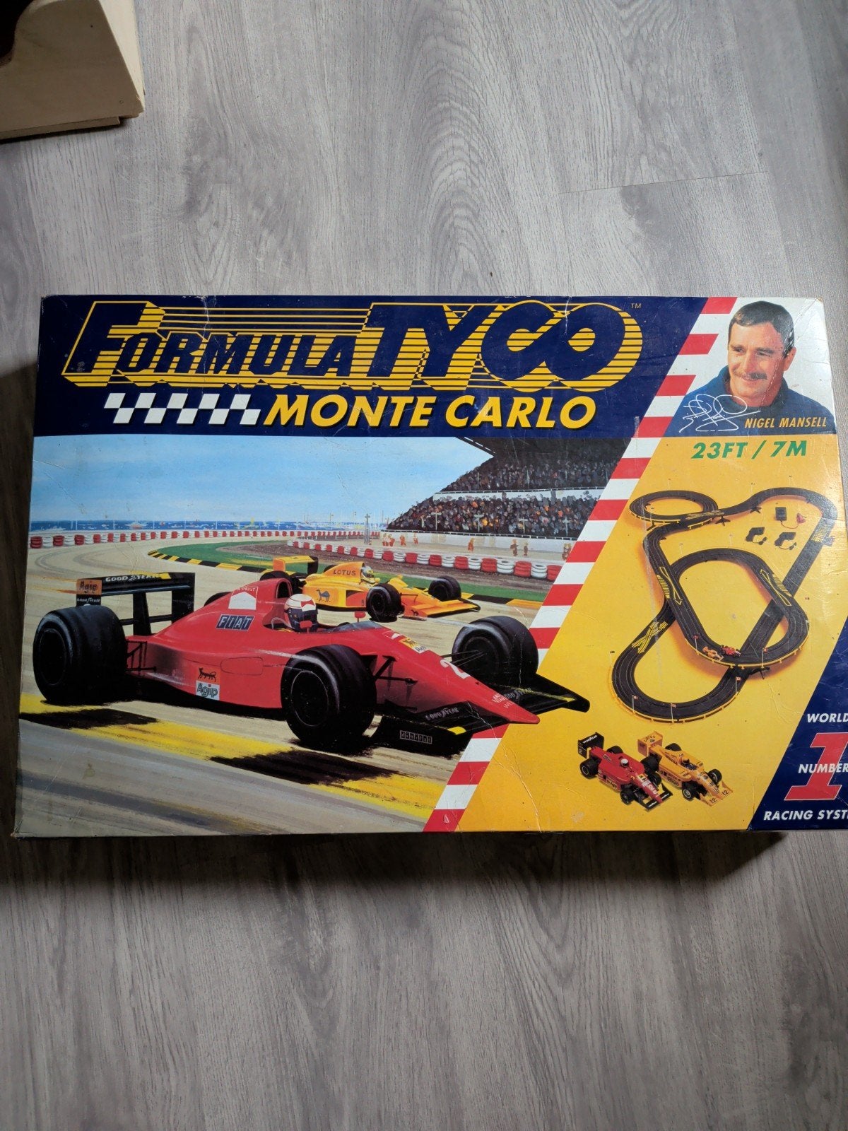 Formula TYCO Monte Carlo racebaan - Nigel Mansell, Ophalen, Zelf te bouwen, Tyco, Elektrisch