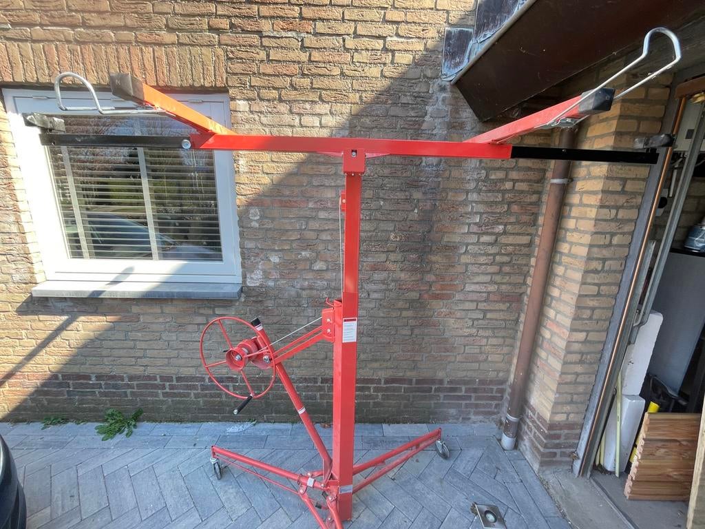 Gipsplaatlift te huur, Huis en Inrichting, Stoffering | Vloerbedekking, Zo goed als nieuw, Laminaat, minder dan 10 m², Ophalen