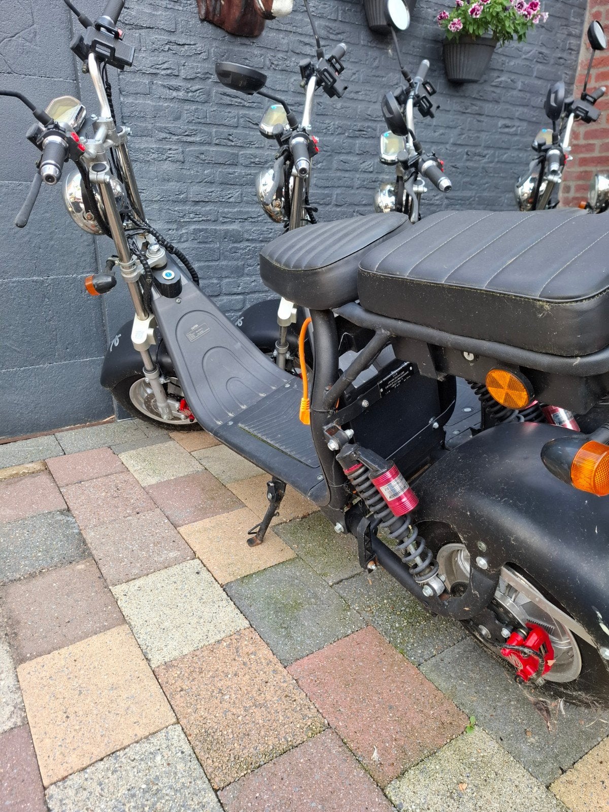 retellie elektrische scooter met big wheels , alarm etc, Elektrisch, Zo goed als nieuw, Ophalen, Overige merken