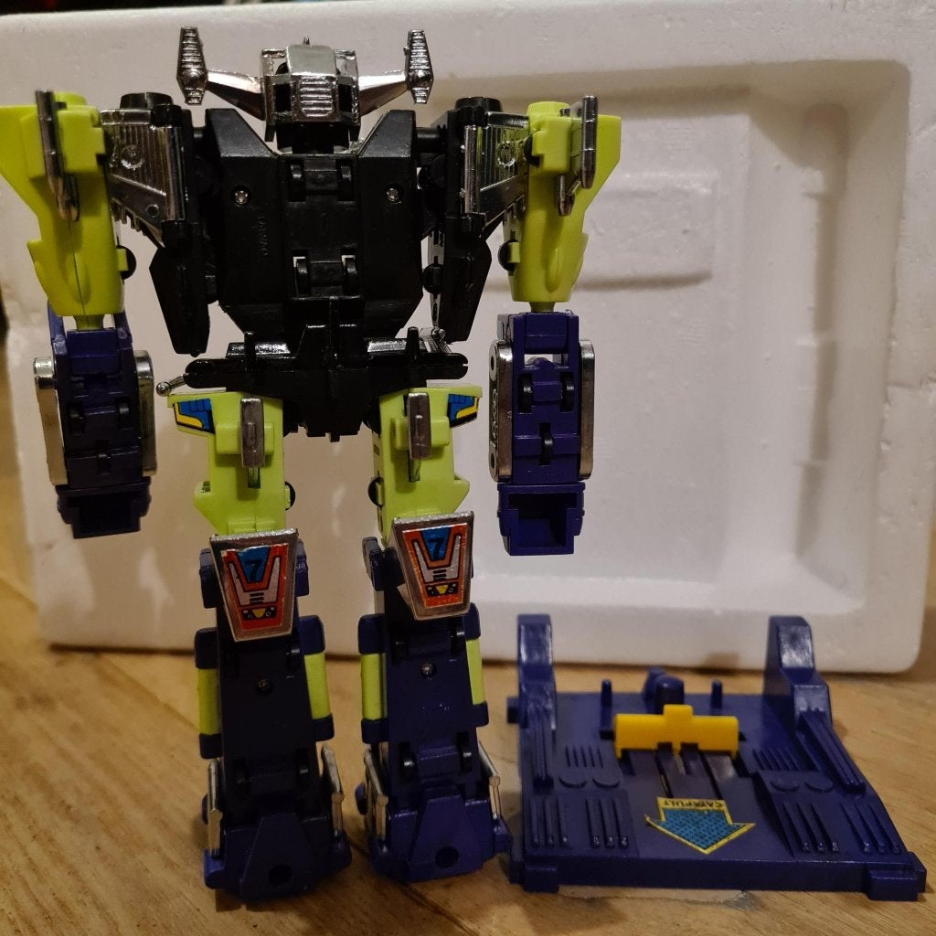 Fightbot 14-in-1 | vintage retrorobot knock-off Transformers, Kinderen en Baby's, Ophalen of Verzenden, Gebruikt