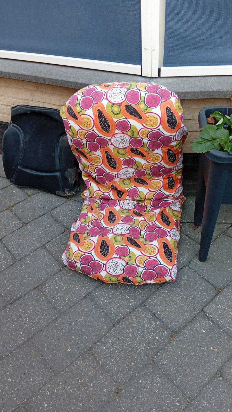 Kussen voor rotan draaistoel, Ophalen, Minder dan 50 cm, Boho, 75 tot 100 cm