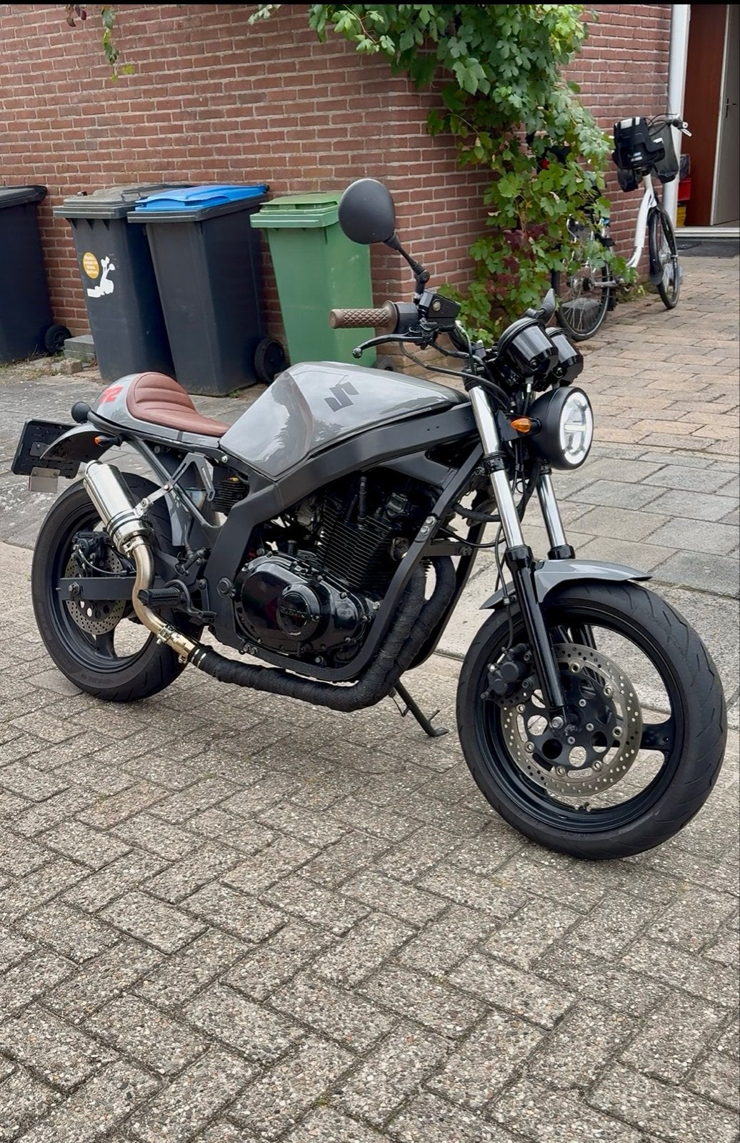Suzuki GS500E Cafe Racer Rebuilt Project- 58.000km, Motoren, -, _, Ophalen of Verzenden, Gebruikt