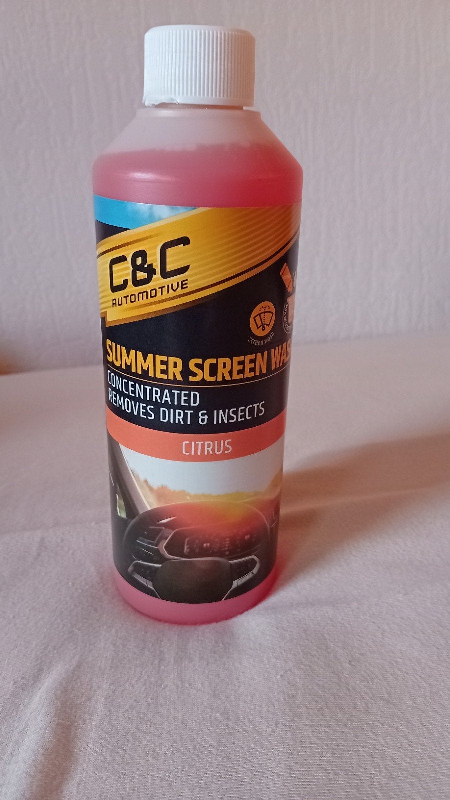 C&C Automotive Ruitenwisservloeistof Zomer Citrus 500ml, Ophalen of Verzenden