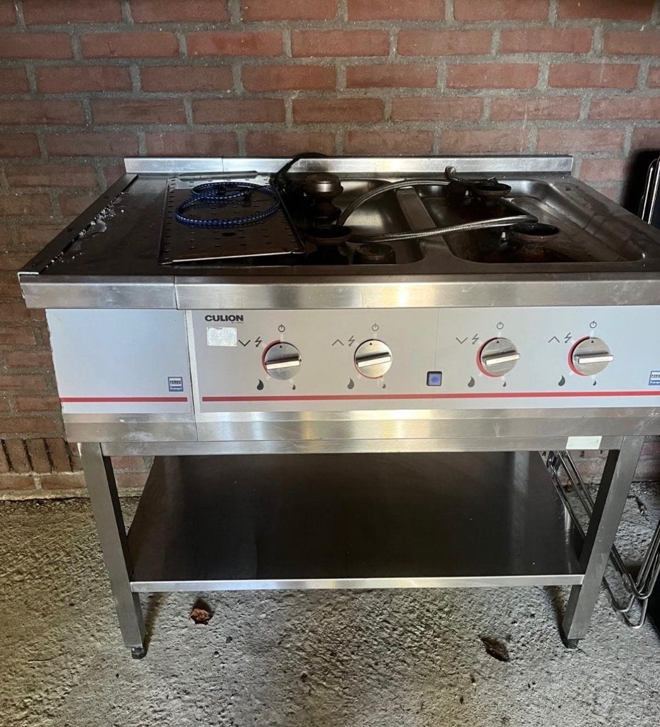Gasfornuis, Ophalen, Gebruikt, 60 cm of meer, 4 kookzones