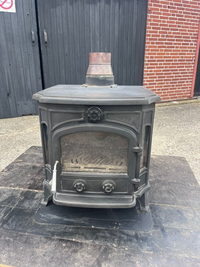 Houtkachel, gietijzer, BESTFIRES, gesloten, tuinhaard, Ophalen, Gebruikt