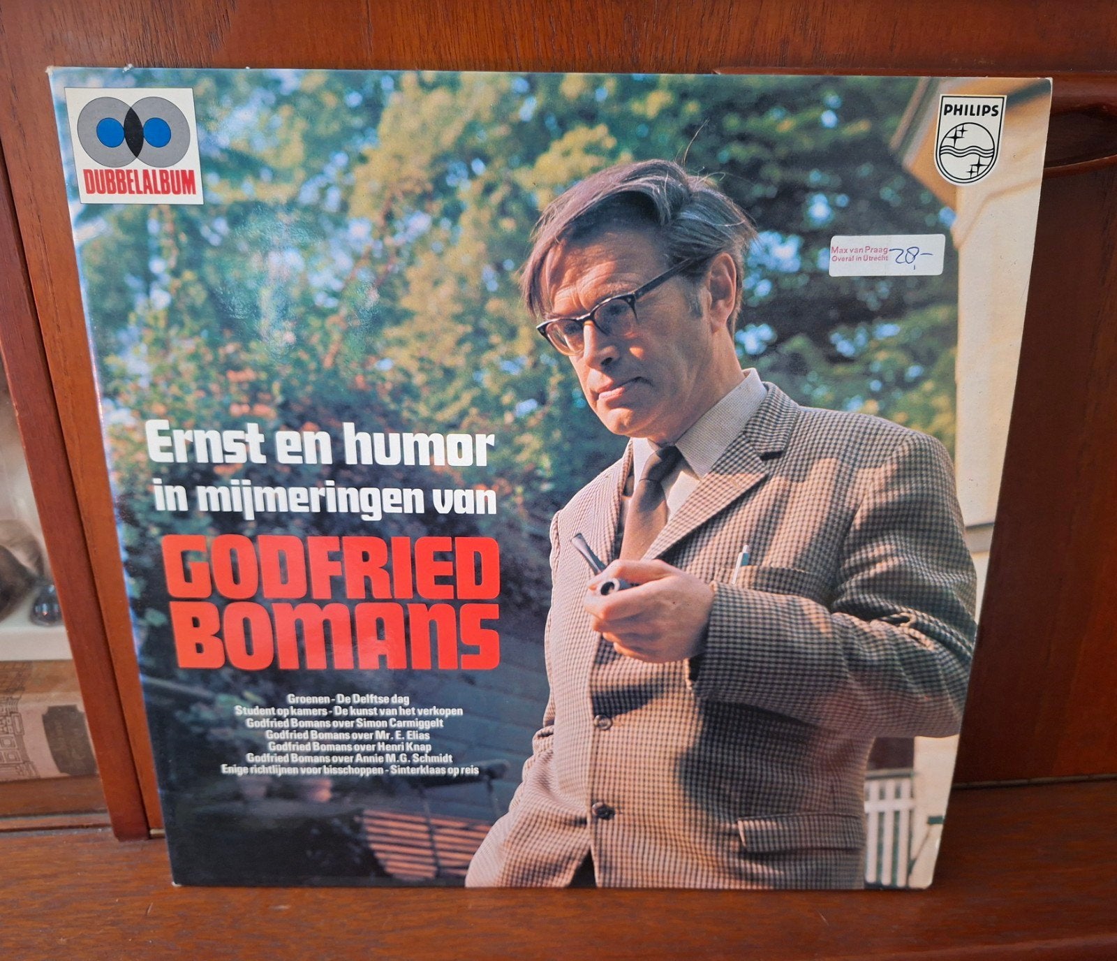 LP Godfried Bomans – Ernst en humor in mijmeringen (Dubbelal, Ophalen of Verzenden, Gebruikt, Verzamelalbum