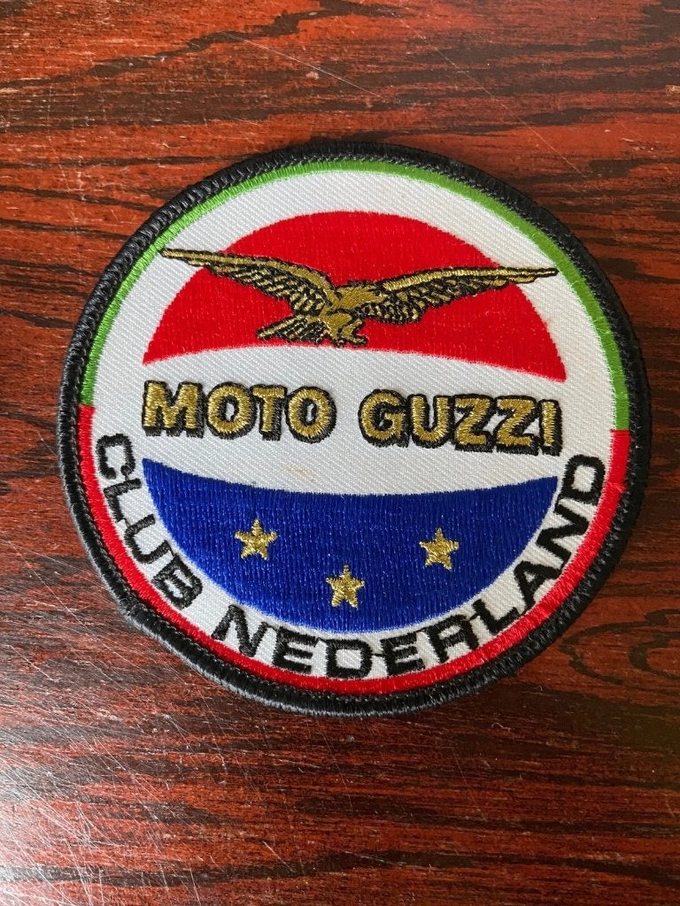 Moto Guzzi Club Nederland patch Dutch MGCN patch new, Ophalen of Verzenden, Nieuw, Motoren