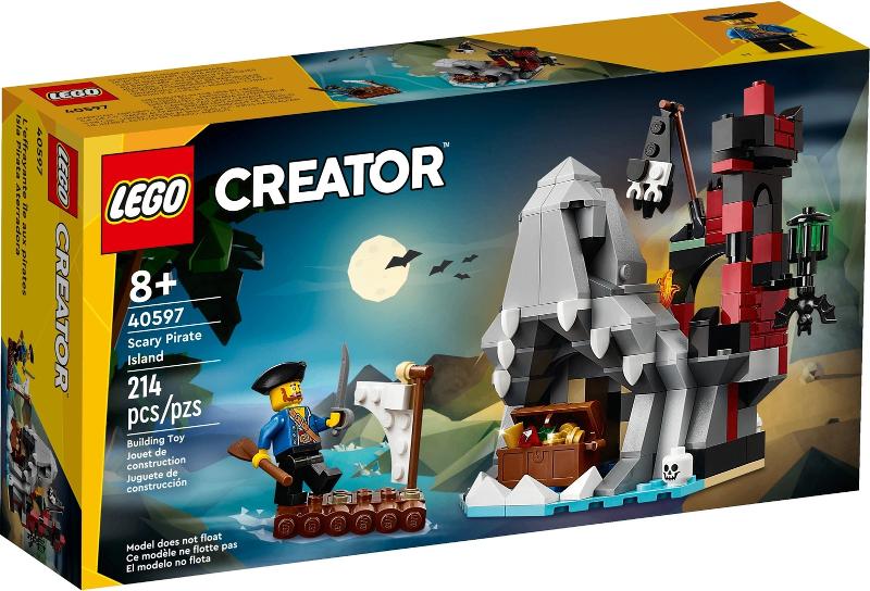 LEGO | Piraten | Griezelig pirateneiland | 40597, Lego, Lego, Nieuw, https://legohouse.com/en-gb/info/contact-us/