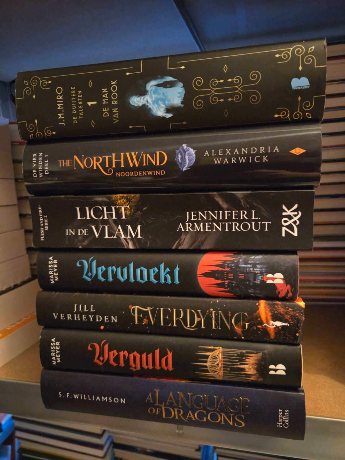 7x Sprayed Edges Fantasy boeken oa Limited Edition, Boeken, Ophalen of Verzenden, Zo goed als nieuw