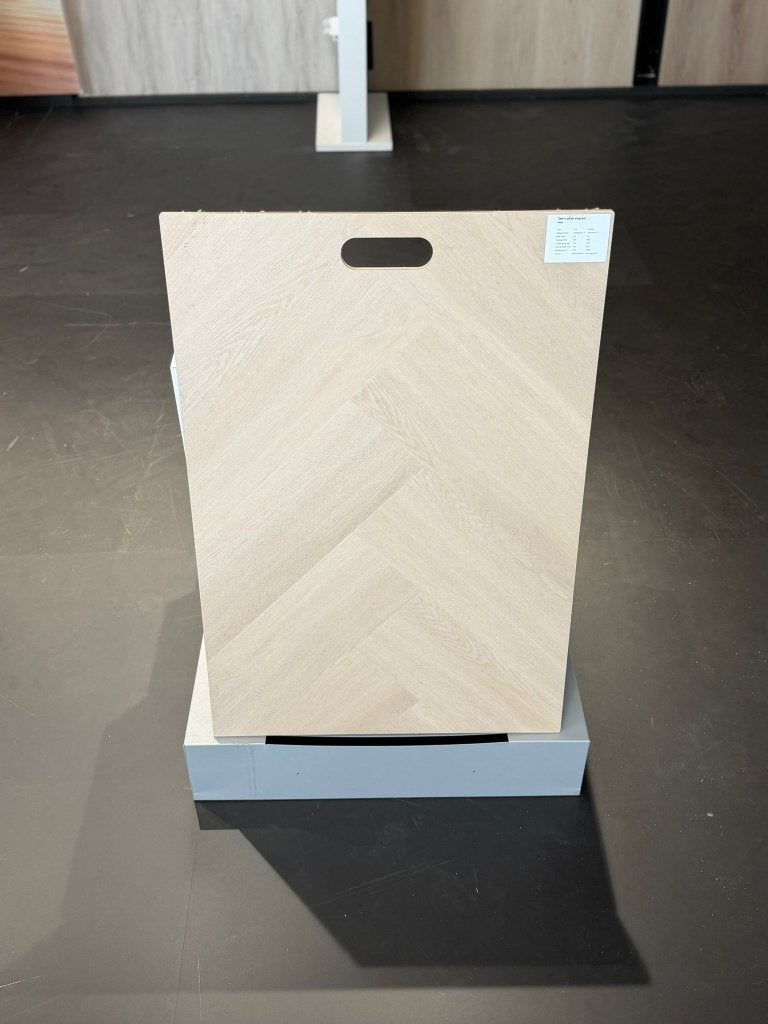 Luxe visgraat PVC vloer voor een stuntprijs! €18,75, Parket, VISGRAAT PVC CLICK, 75 m² of meer, Nieuw