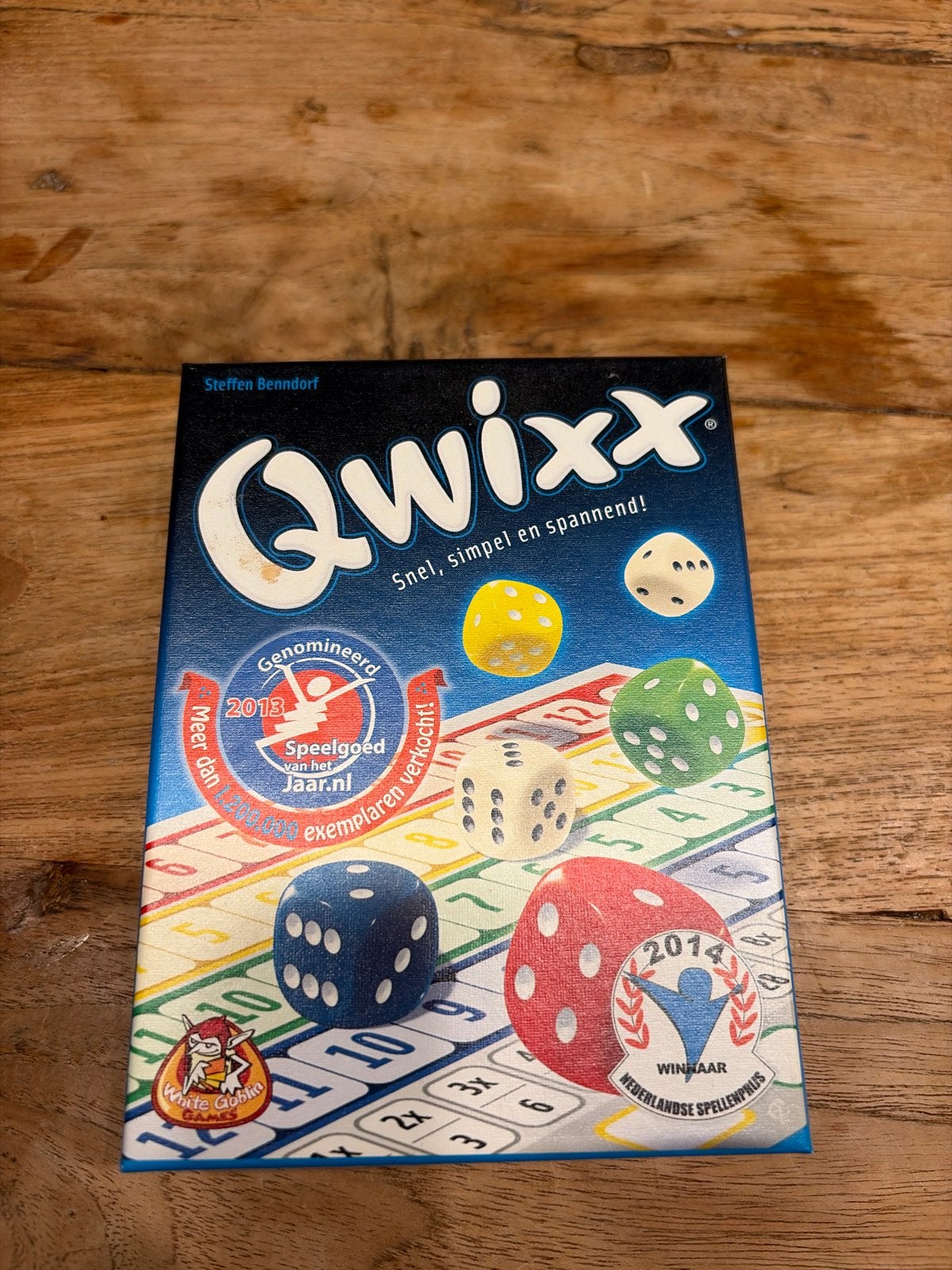 Qwixx dobbelspel - Snel, simpel en spannend!, Een of twee spelers, Ophalen of Verzenden, Gebruikt