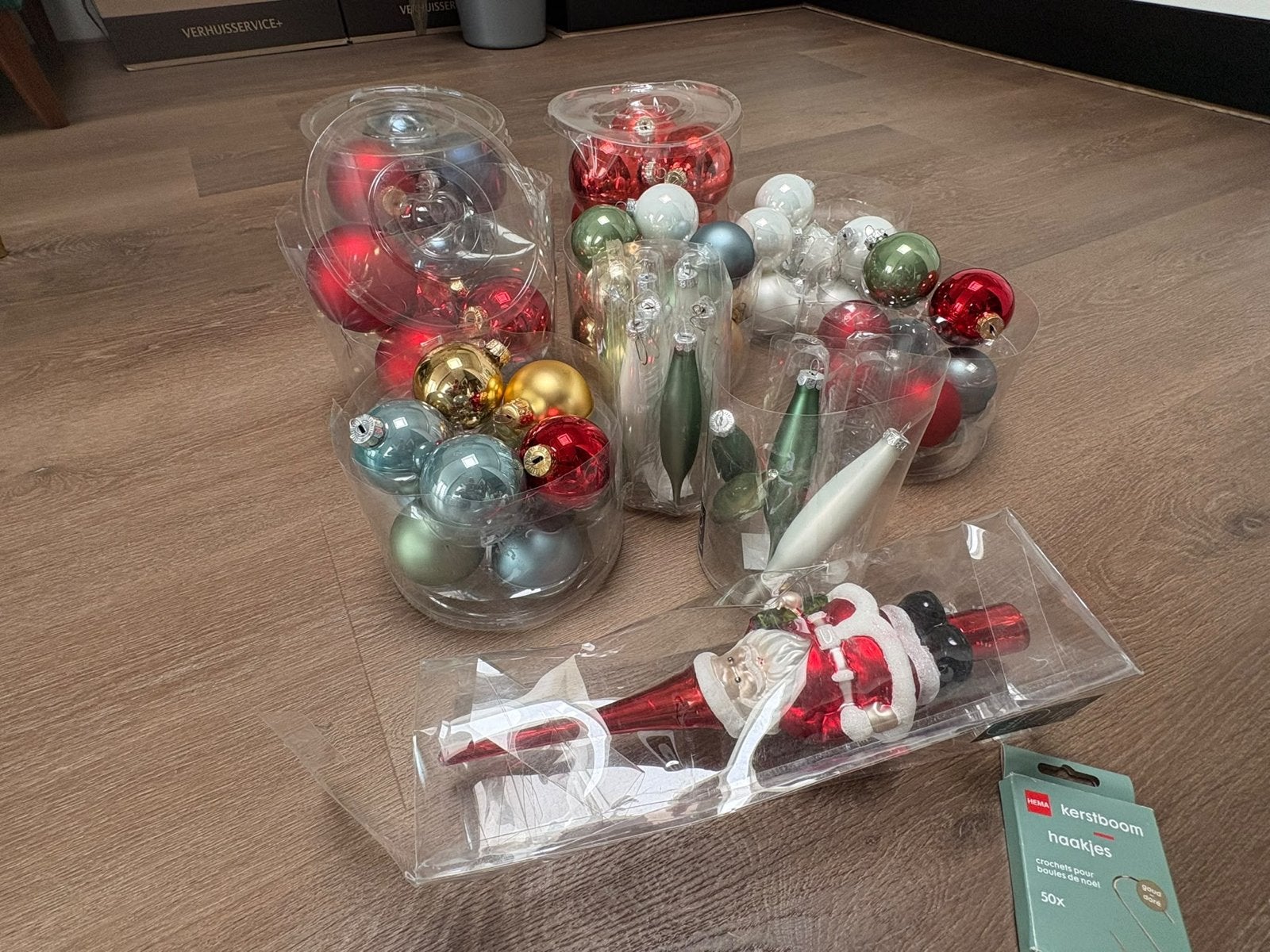 Kerstballen, Ophalen of Verzenden, Zo goed als nieuw