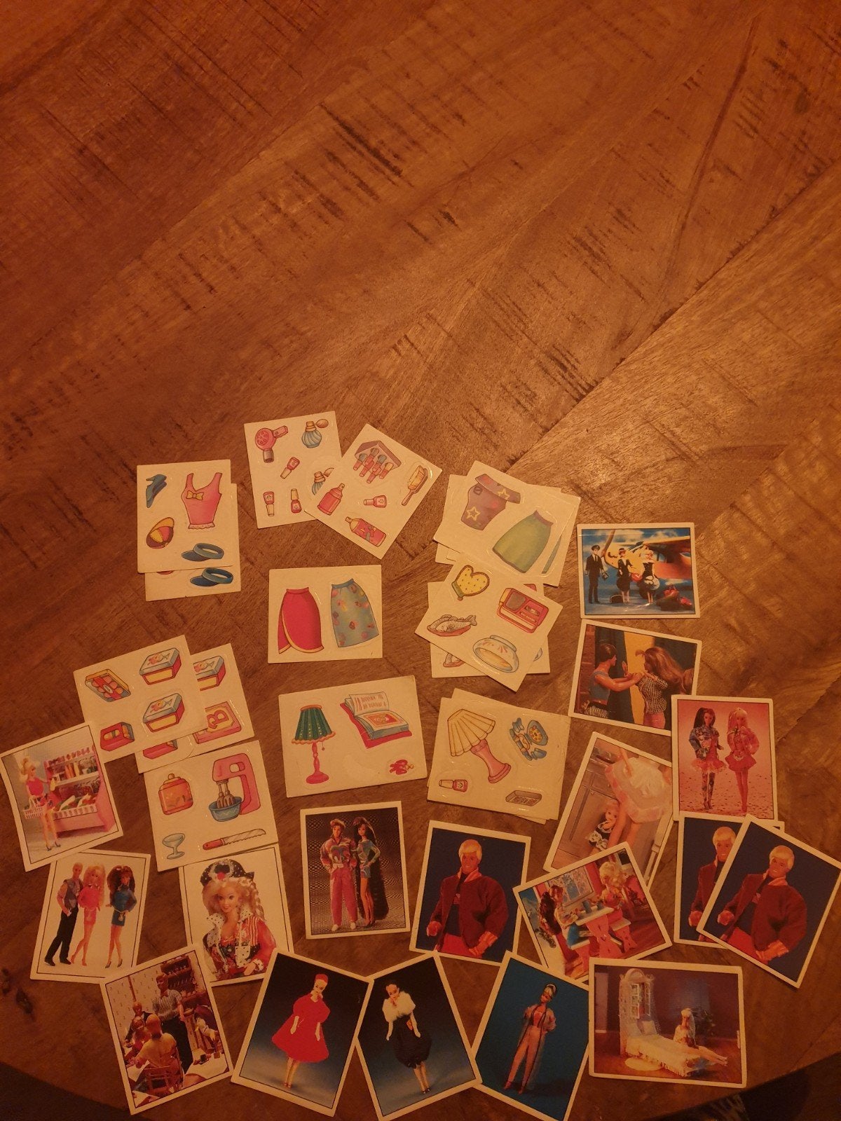 Vintage Barbie Paninni verzamel stickers..ongeveer 28 plus e, Ophalen of Verzenden, Zo goed als nieuw, Meerdere stickers