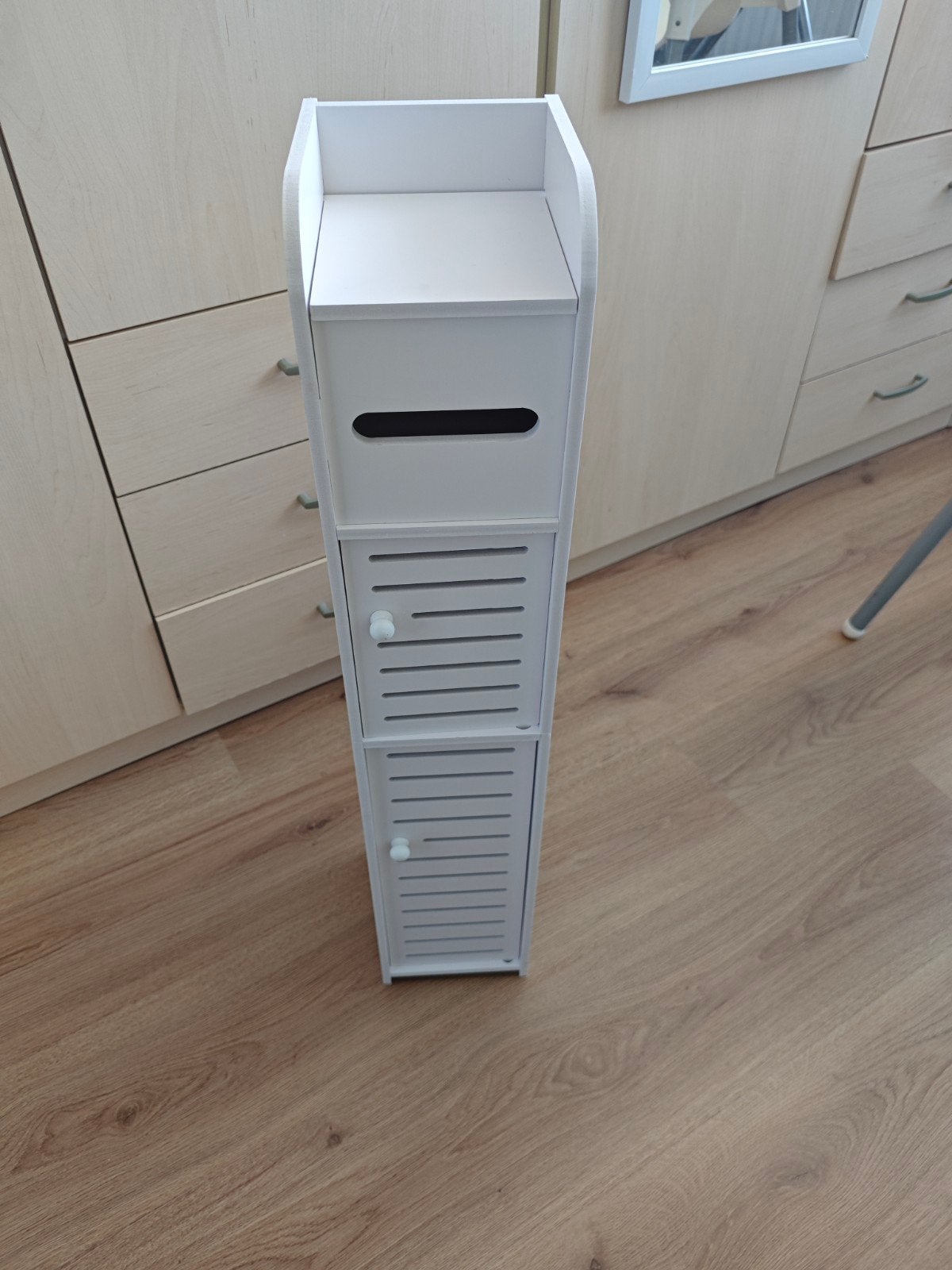 Badkamer kastje (pvc) nieuw., Huis en Inrichting, Badkamer | Badkamermeubels, Ophalen, Nieuw, 50 tot 100 cm, Minder dan 100 cm