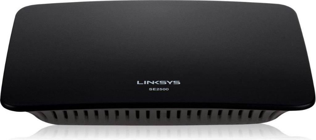 Cisco / Linksys SE2500 5-poorts Gigabit switch, Ophalen of Verzenden, Gebruikt