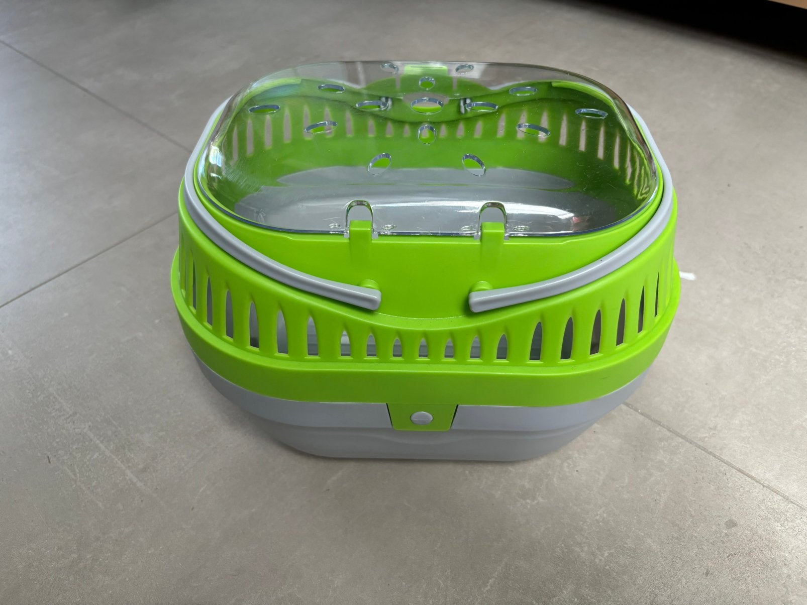Reismand hamster/rat, Dieren en Toebehoren, Ophalen, Zo goed als nieuw, Transportkoffer of -box