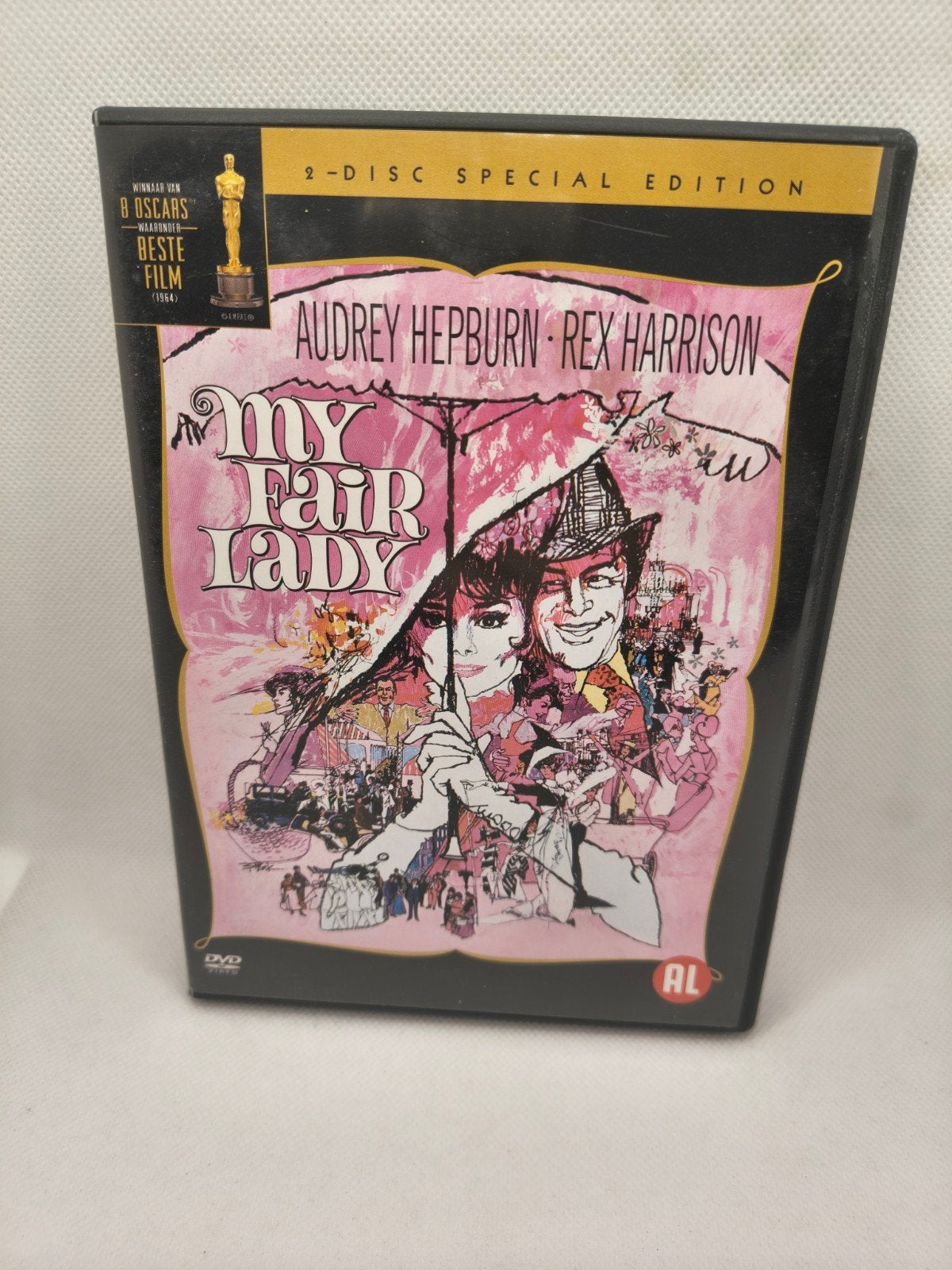 My Fair Lady Audrey hepburn dvd, Alle leeftijden, Ophalen of Verzenden, Zo goed als nieuw