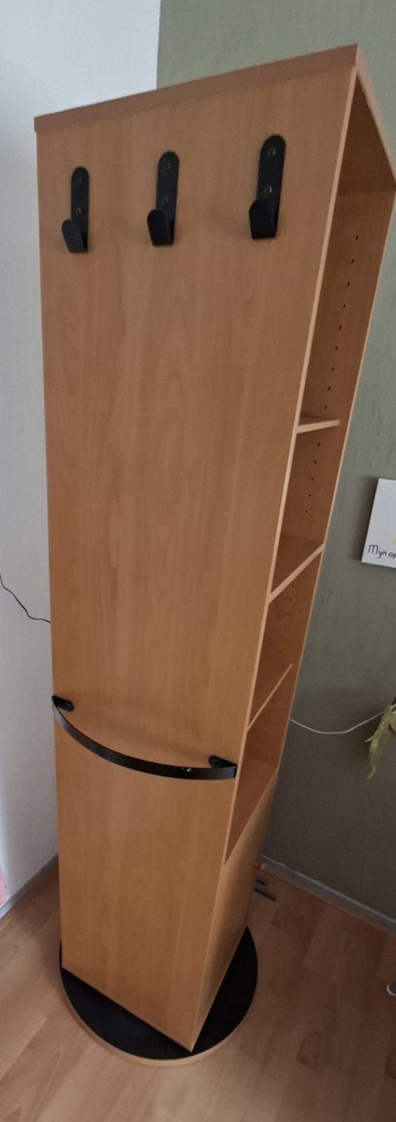 Draaibare kast met spiegel en opbergruimte, Ophalen, Gebruikt, Overige typen, 150 tot 200 cm