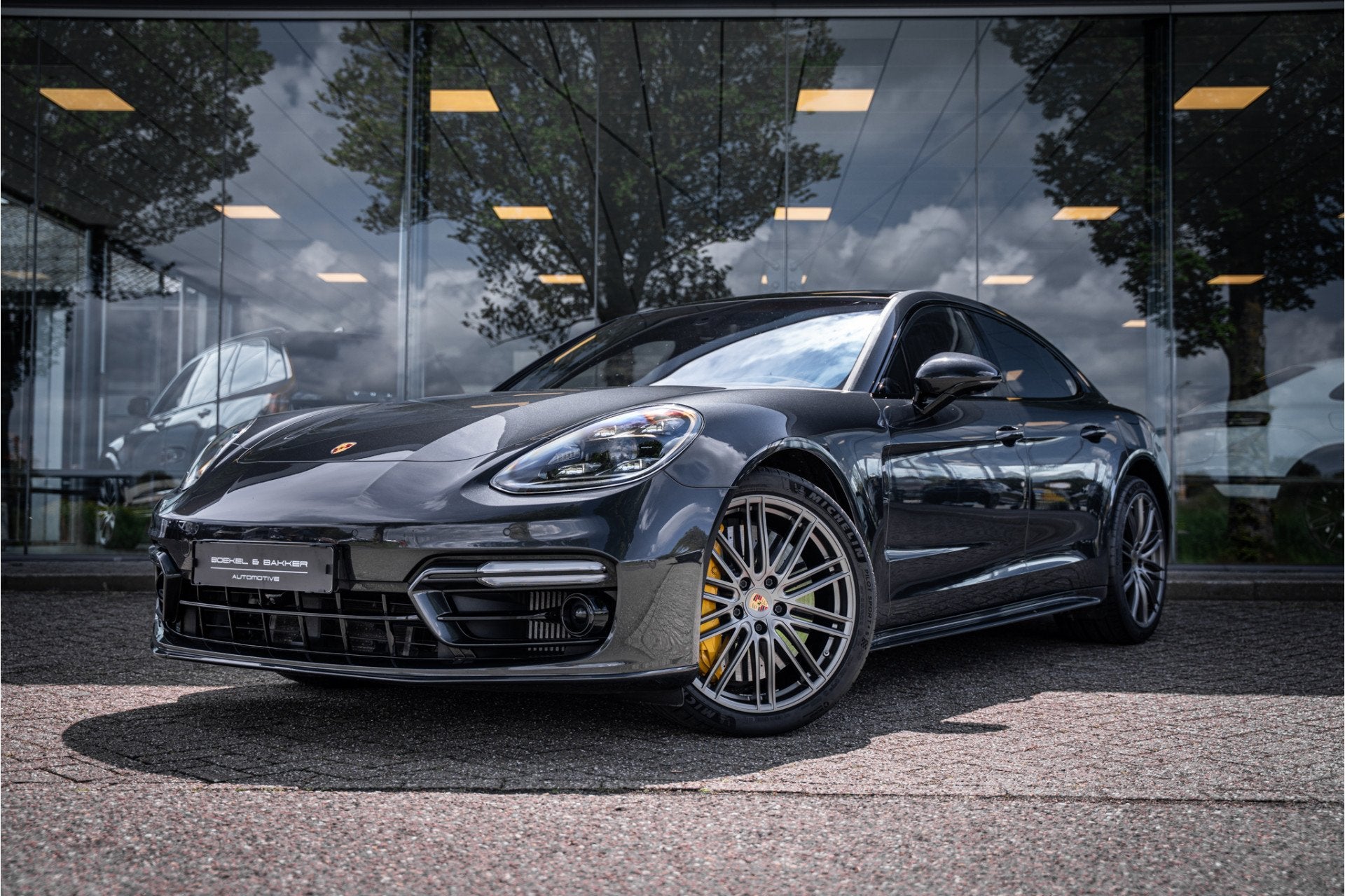 Porsche Panamera 4.0 Turbo S E-Hybrid (700pk) * PCCB * Burme, Automaat, Gebruikt, 4 stoelen, 2325 kg