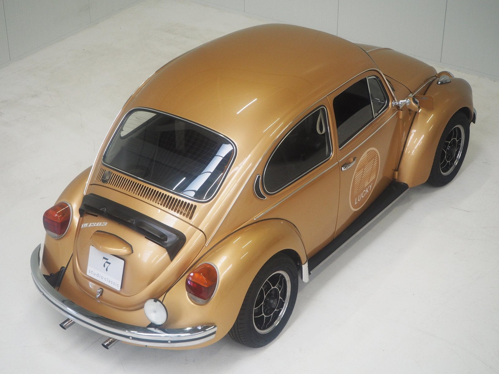 VW Kever 1303 Maya metallic 1641 cc 80HP fiva geregistreerd, Auto's, Overige kleuren, Leder en Stof, Particulier, Beetle (Kever)