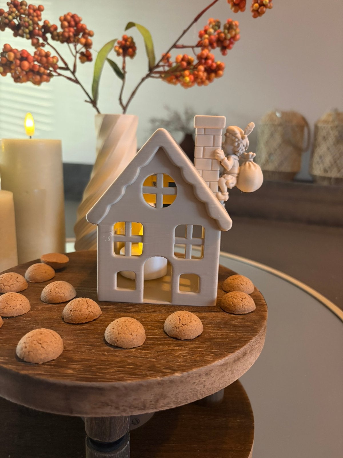 Sint en piet decoratie 3d design, Ophalen of Verzenden, Nieuw