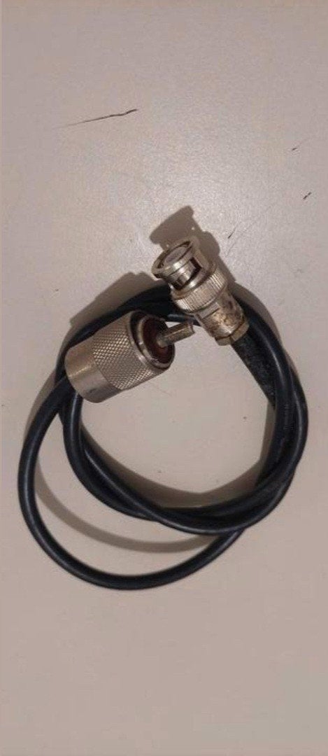 Antennekabel BNC stekker mannelijke naar UHF pl259 mannelijk, Ophalen of Verzenden, Zo goed als nieuw, Kabel of Apparatuur