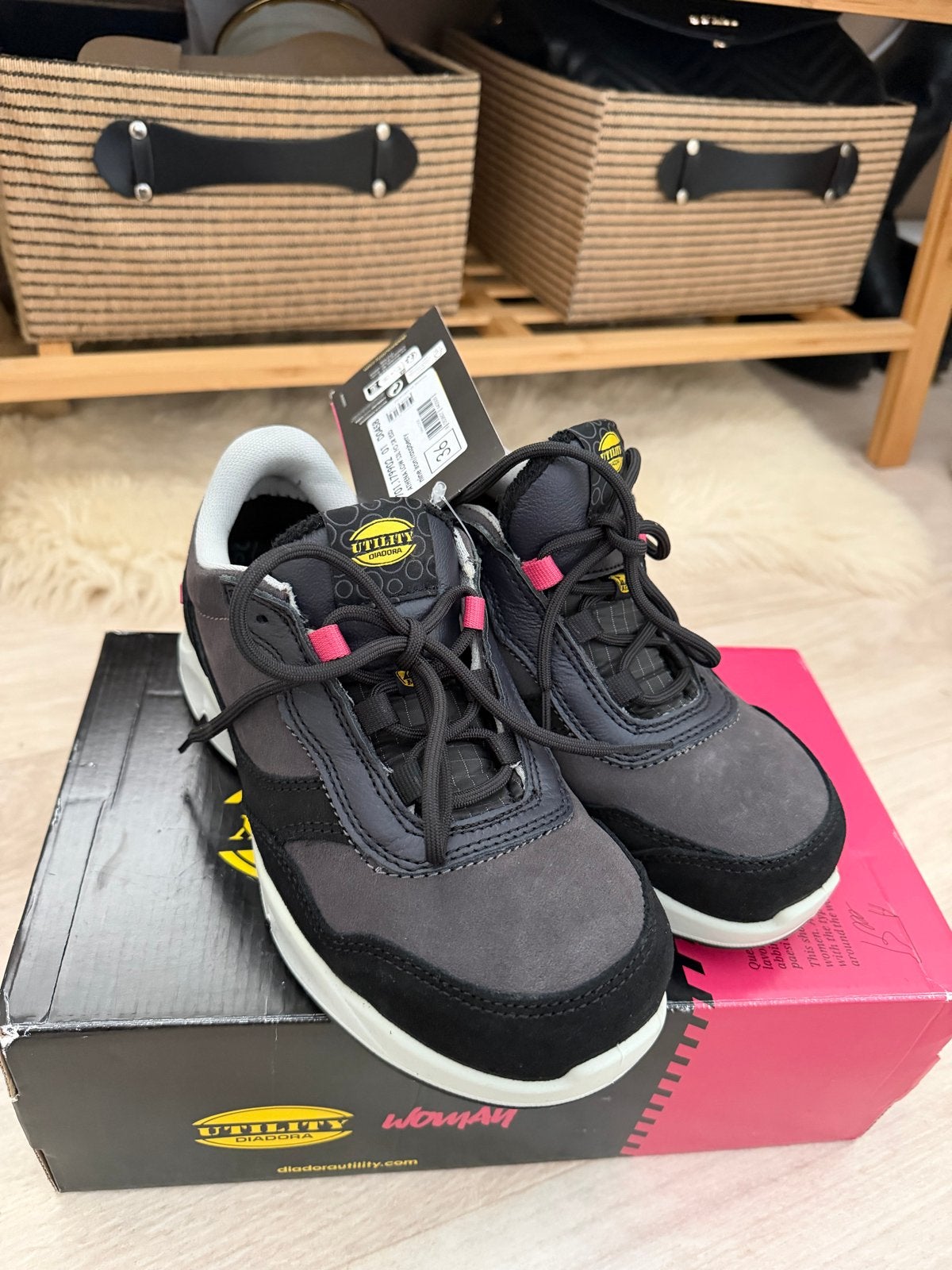 Diadora Utility S3L werkschoenen veiligheidsschoenen, Ophalen of Verzenden, Nieuw, Grijs, Werkschoenen