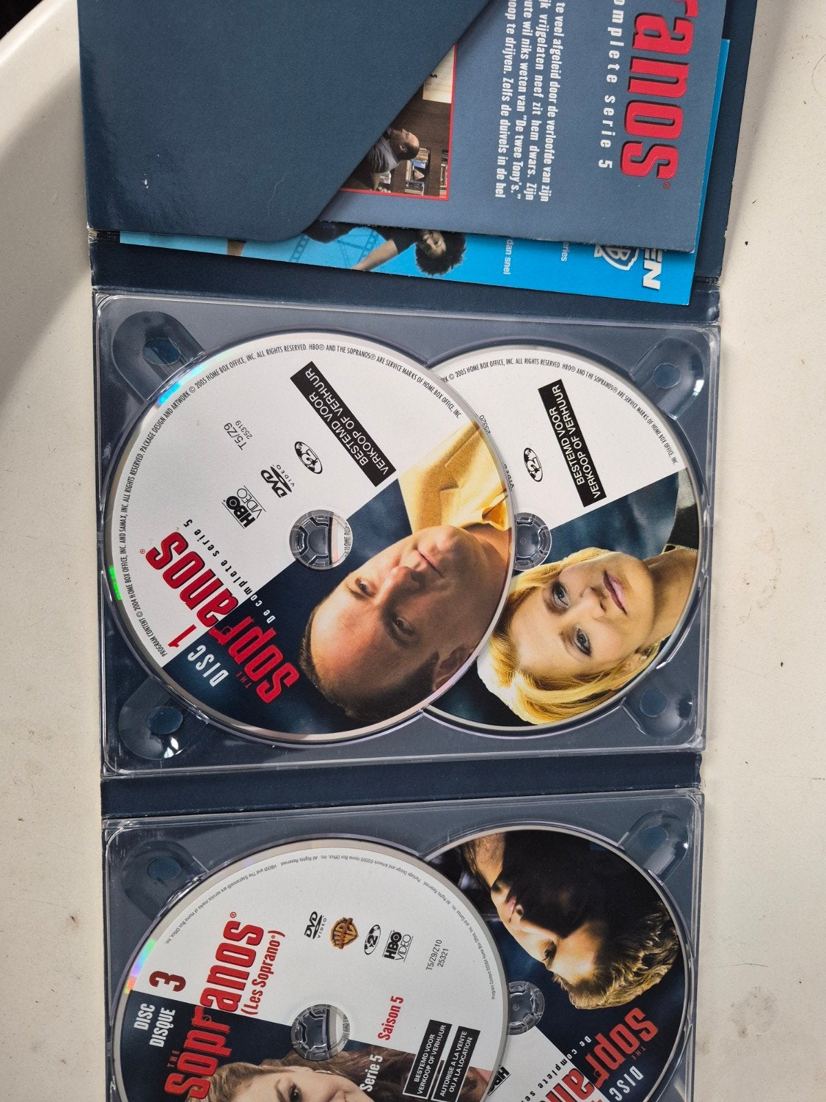 The Sopranos - Complete Serie 5 DVD Boxset, Vanaf 16 jaar, Misdaad, Nederlands, Ophalen of Verzenden