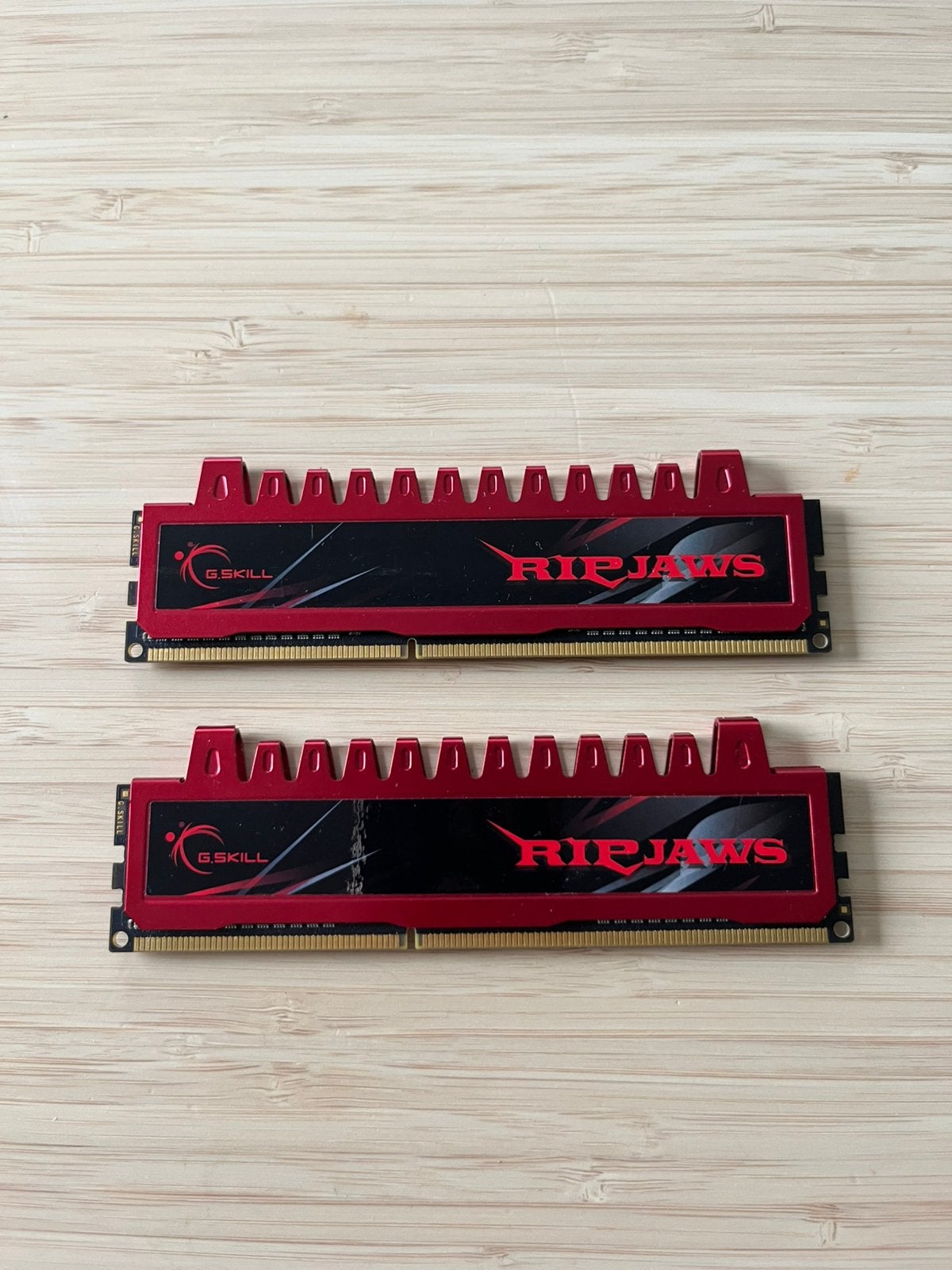 G.Skill Ripjaws 2x4gb DDR3 RAM, Ophalen of Verzenden, Zo goed als nieuw, DDR3, Desktop