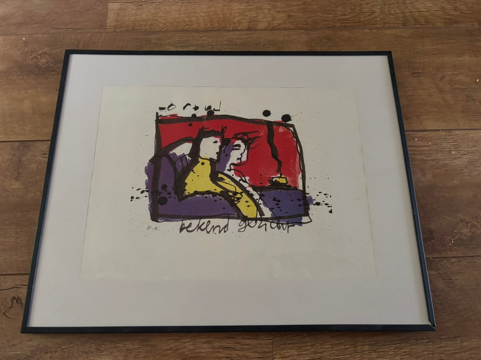 Herman Brood, bekend gezicht, Origineel, Ophalen, Personages en Fantasiefiguren, Zeefdruk
