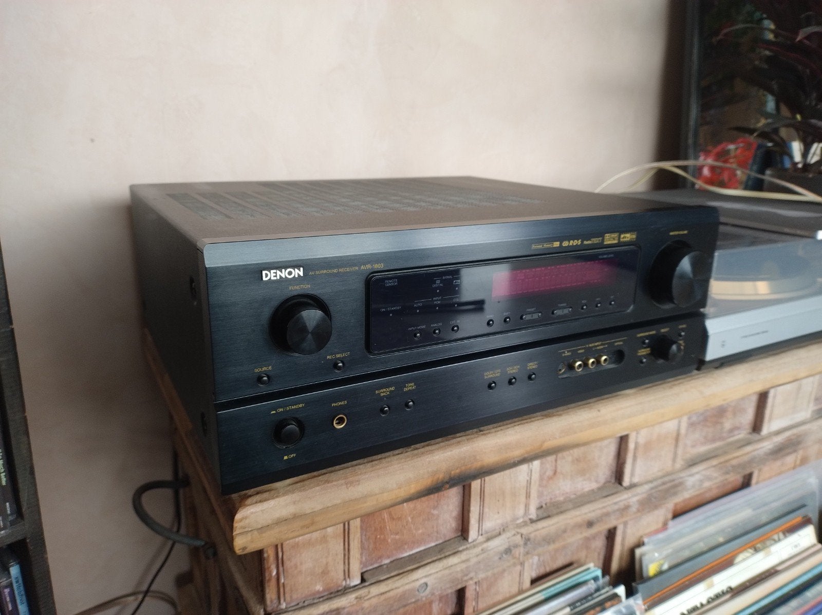 Denon AVR-1803 reciever, Ophalen of Verzenden, Zo goed als nieuw