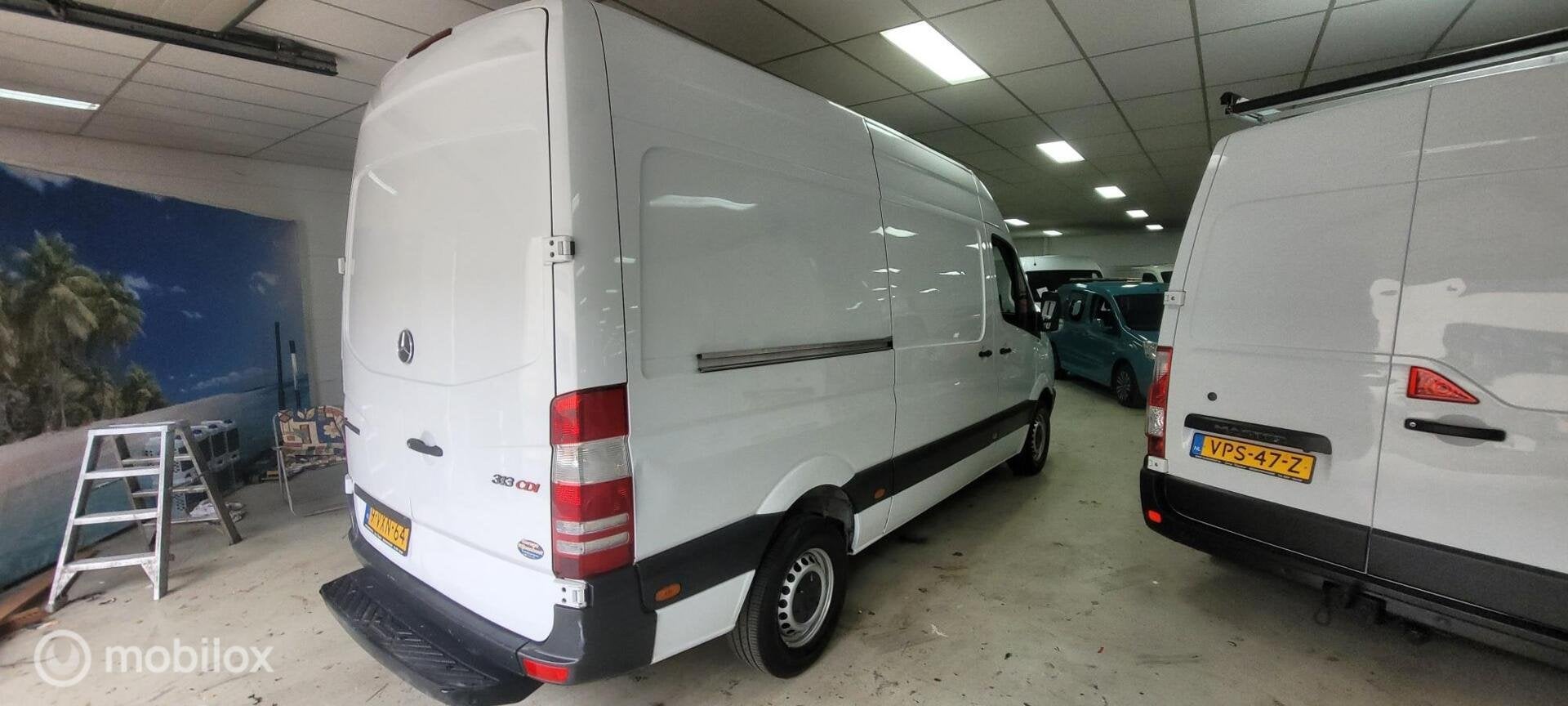 Mercedes Sprinter 313CDI 2.2 CDI 366 EHD, Auto's, Euro 5, Gebruikt, 4 cilinders, Wit