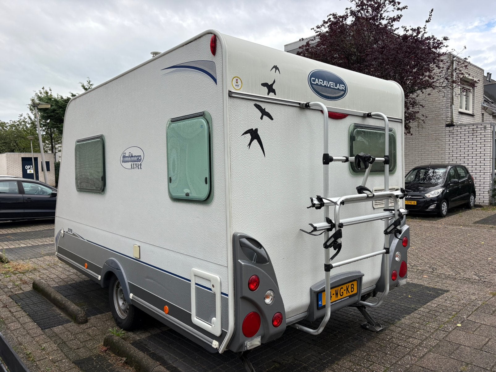 Nette compakte lichtgewicht Caravan, Caravans en Kamperen, Tot en met 2, 750 - 1000 kg, Particulier, 4 tot 5 meter