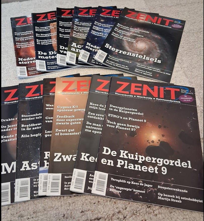 Tijdschrift Zenit, 12 nummers aug.2020 - aug.2021, Boeken, Gelezen, Diverse auteurs, Overige wetenschappen, Verzenden